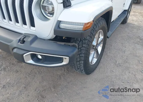 2020 Jeep Wrangler Unlimited Sahara 4X4 z USA, uszkodzony, nr VIN 1C4HJXEG3LW268444